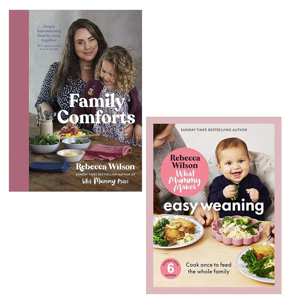 Rebecca Wilson Collection 2 Books Collection Set (What Mummy MakesEasy Wean, Family Comforts)