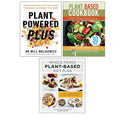 Plant Powered Plus,Whole Foods Plant Based Diet Plan,Plant Based Cook 3 Books Collection Set