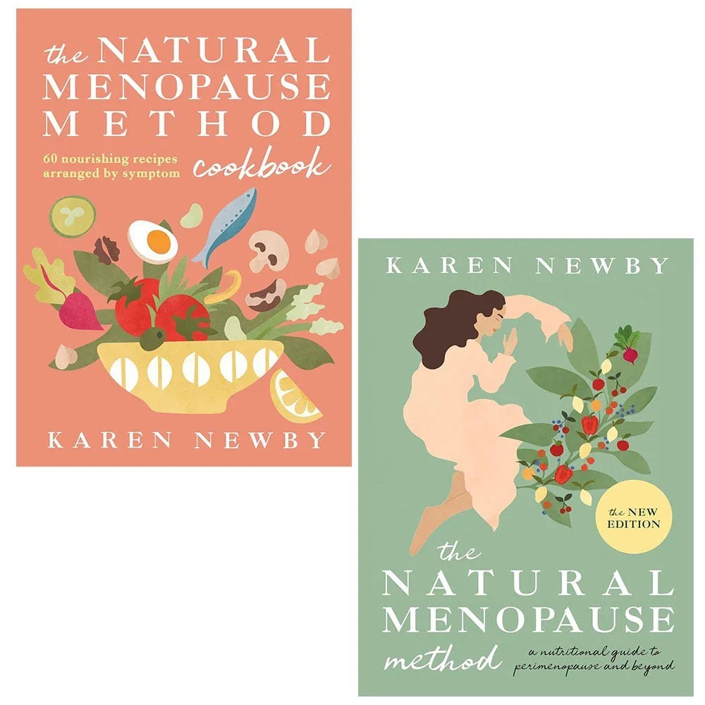 Karen Newby Collection 2 Books Set(The Natural Menopause Method Cookbook & The Natural Menopause Method)