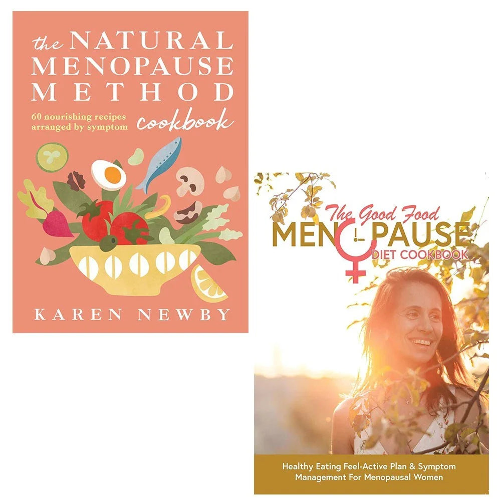 Natural Menopause Method Cookbook (HB), Good Food Menopause Diet 2 Books Collection Set