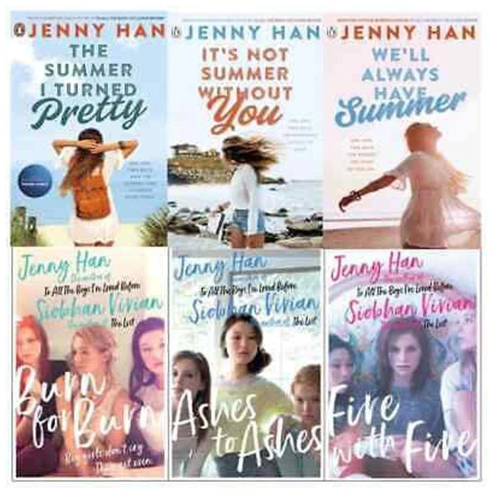 Summer and Burn for Burn Series 6 Books Collection Set by Jenny Han