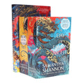 Roots of Chaos Series 3 Books Collection Set by Samantha Shannon(The Priory of the Orange Tree, A Day of Fallen Night  & Among the Burning Flowers())