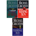 Michael Crichton Collection 3 Books Set(Rising Sun,The Terminal Man & A Case Of Need)