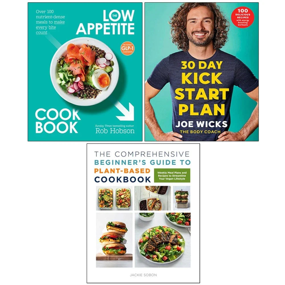 Low Appetite, 30 Day Kick Start, Comprehensive Beginner's Guide 3 Books Collection Set