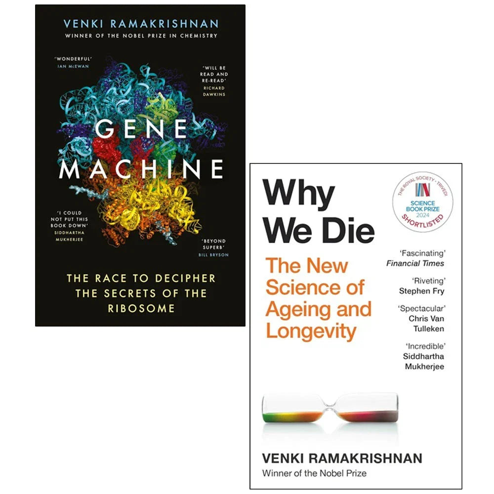 Why We Die,Gene Machine 2 Books Collection Set by Venki Ramakrishnan