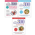 Fast 800 Series 3 Books Collection Set(The Fast 800 Treats Recipe Book, The Fast 800 Easy & The Fast 800 Recipe Book)
