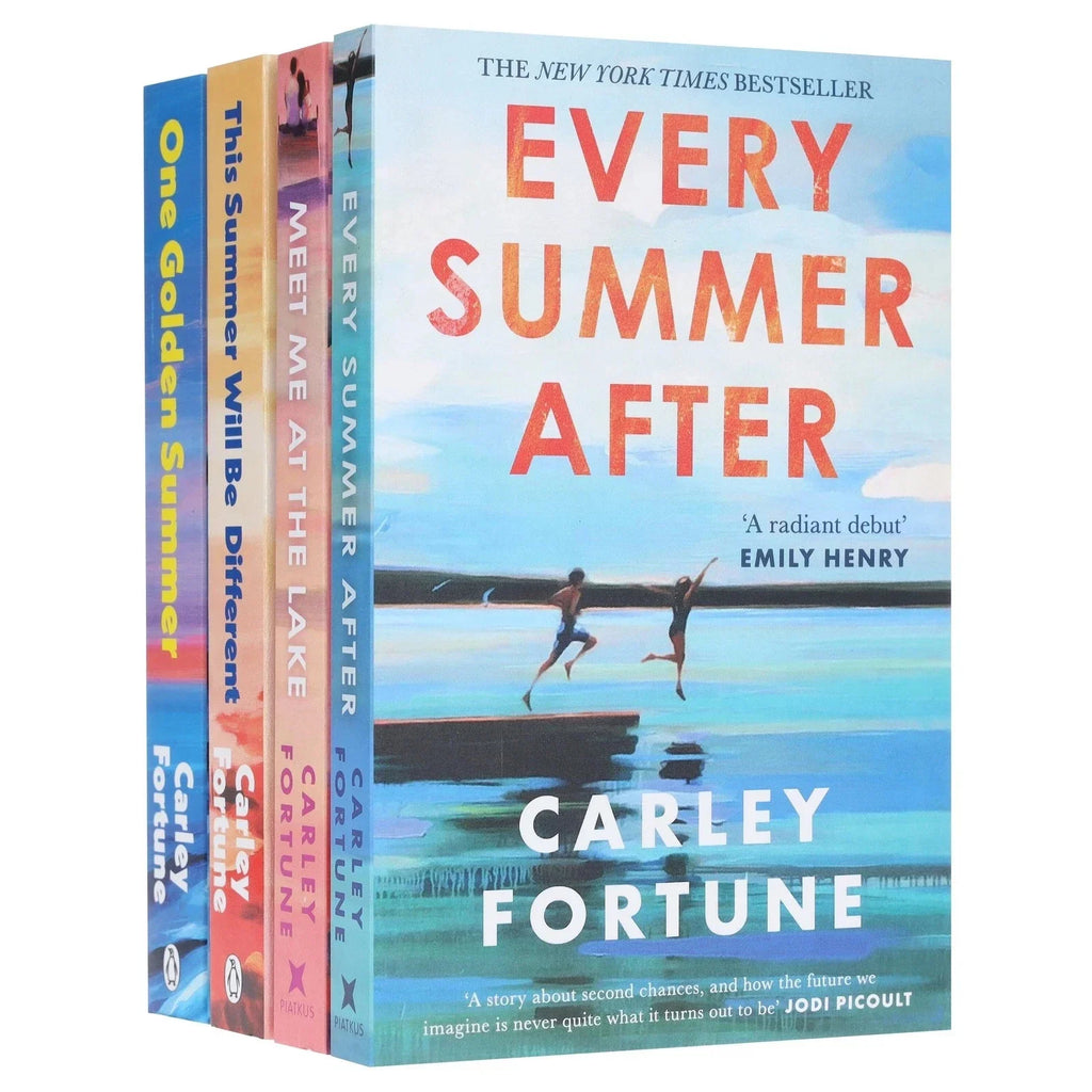 Carley Fortune Novels 4 Books Collection Set (Every Summer After, Meet Me at the Lake, This Summer Will Be Different and One Golden Summer)