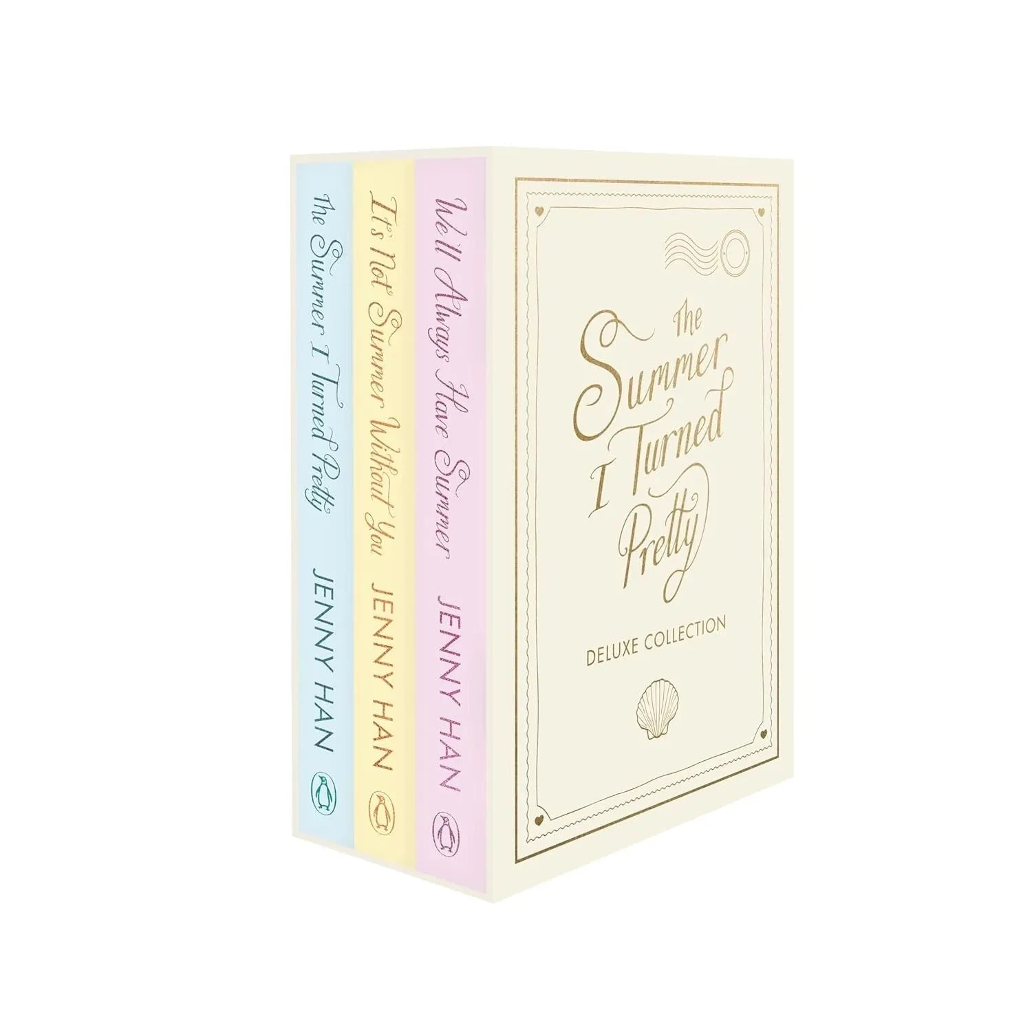 Summer I Turned Pretty Series 3 Books Deluxe Box Set by Jenny Han(The Summer I Turned Pretty,It's Not Summer Without You & We'll Always Have Summer)