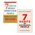 The 7 Habits Of Highly Effective People, 7 Habits of Successful People 2 Books Collection Set