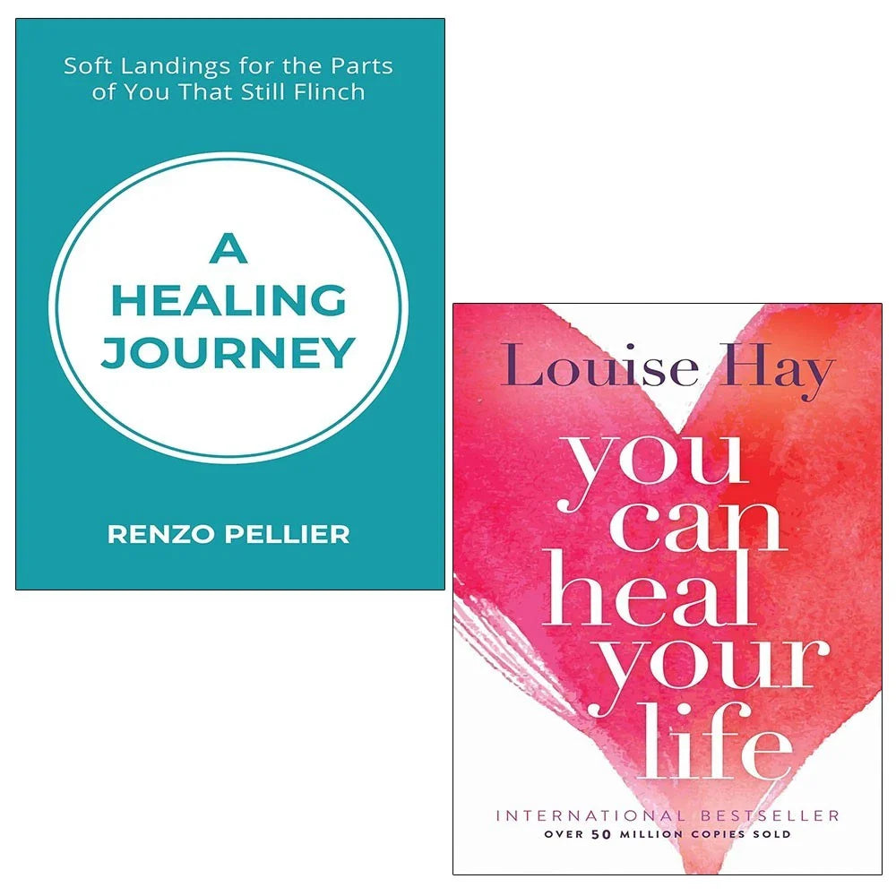 A Healing Journey Renzo Pellier,You Can Heal Your Life Louise L. Hay 2 Books Collection Set