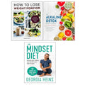 How to Lose Weight Forever, Mindset Diet, Alkaline Detox Reset Cleanse 3 Books Collection Set
