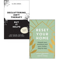 Decluttering Isn’t Therapy Clara Wren,Reset Your Home Lesley Spellman 2 Books Collection Set