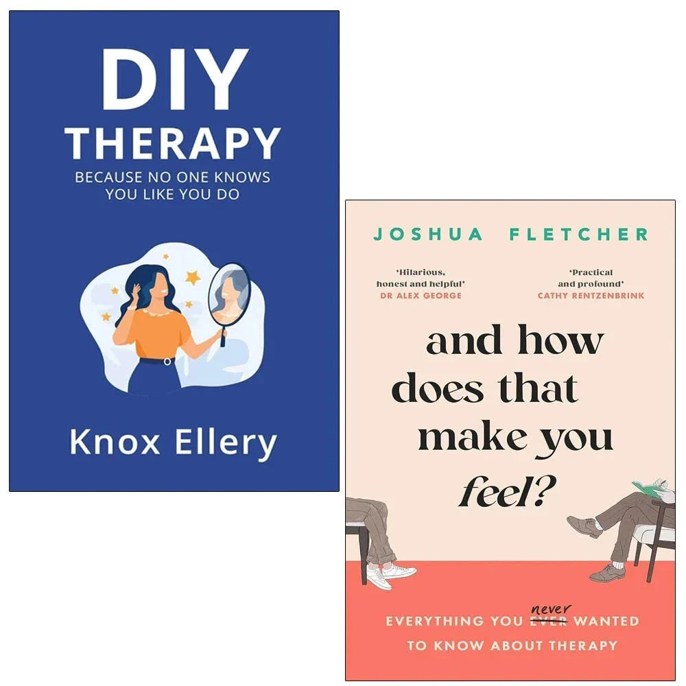 DIY Therapy Knox Ellery, And How Does That Make You Feel 2 Books Collection Set