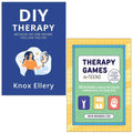 Therapy Games for Teens kevin, DIY Therapy Knox Ellery 2 Books Collection Set