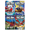 Dog Man Series 11-14 Collection 4 Books Set By Dav Pilkey
