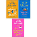Milly Johnson Collection 3 Books Set(The Woman in the Middle, Together, Again  &The Happiest Ever After)
