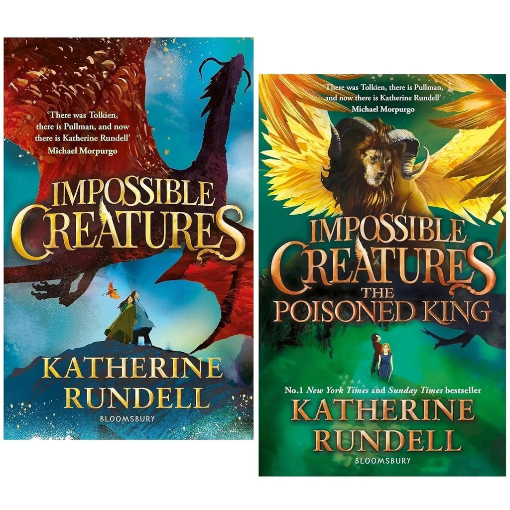 Impossible Creatures by Katherine Rundell 2 Books Collection Set(Impossible Creatures  & The Poisoned King)