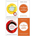 Courage to Be Happy,Courage To Stay Happy,Courage to Be Different,Courage To Be Disliked 4 Books Collection Set