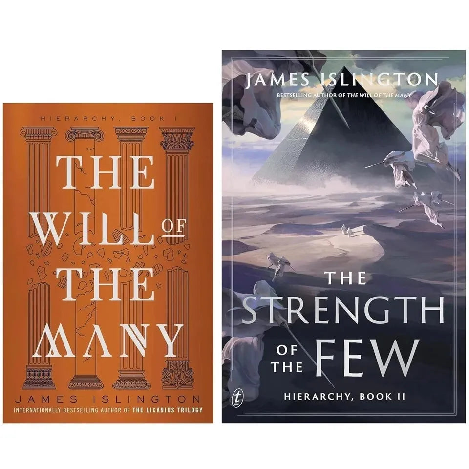 Hierarchy Series By James Islington 2 Books Collection Set (The Will of the Many & Strength of the Few)