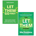Let Them Go First by Sasha Quinn, Let Them Theory  by Mel Robbins 2 Books Collection Set