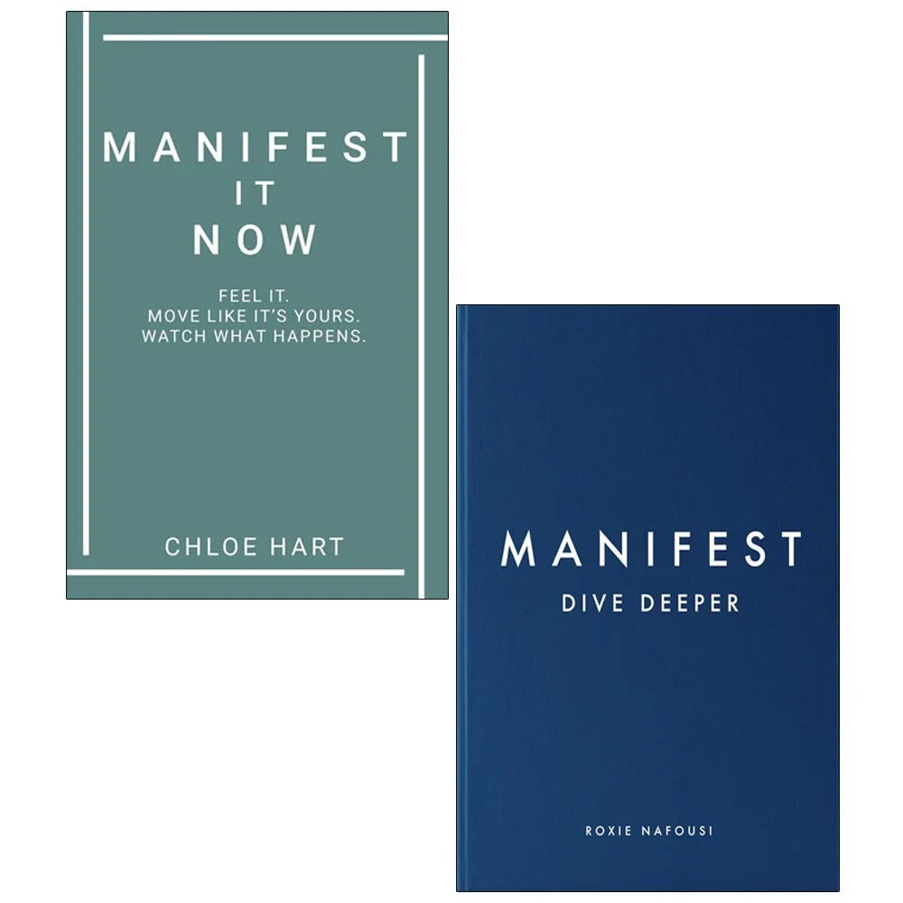 Manifest It Now by  Chloe Hart,Manifest: Dive Deeper HB  2 Books Collection Set
