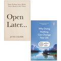 Open Later by  June Calder ,The Brain at Rest by  Joseph Jebelli 2 Books Collection Set