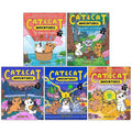 Cat & Cat Adventures Series 5 Books Collection Set By Susie Yi