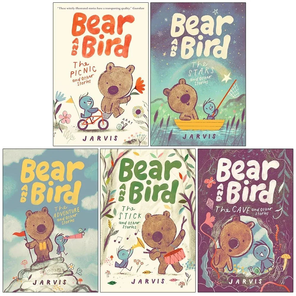 Bear and Bird Series 5 Books Collection Set By Jarvis