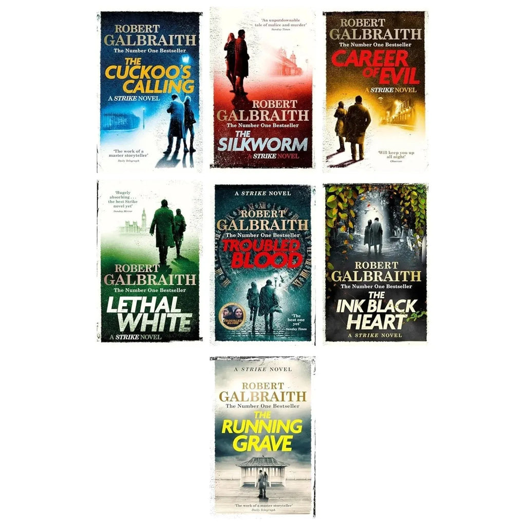 Cormoran Strike Series Collection 7 Books Set Robert Galbraith