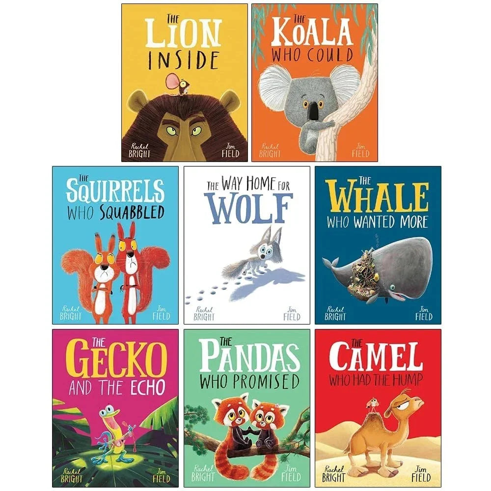 The World Of Rachel Bright & Jim Field Collection 8 Books Set (The Lion Inside, The Koala Who Could & More)