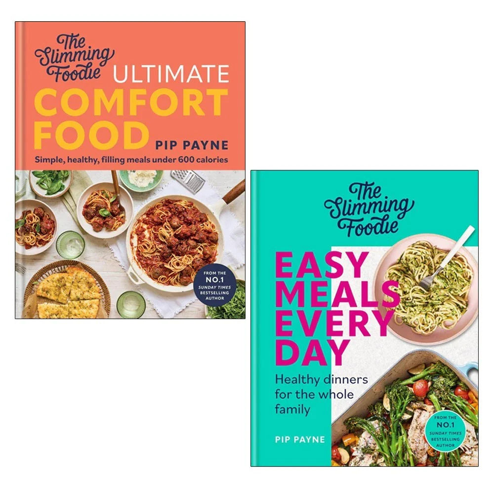 Slimming Foodie Ultimate Comfort Food,Slimming Foodie Easy Meals 2 Books Collection Set