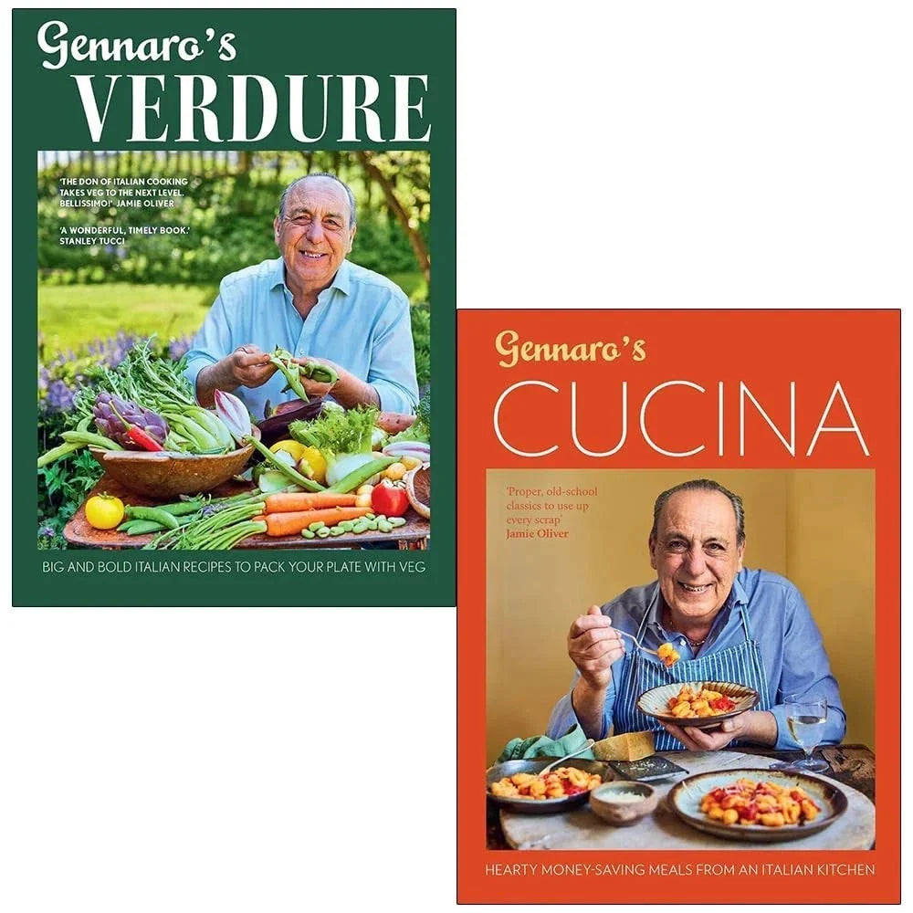Gennaro Contaldo Collection 2 Books Set (Gennaro’s Verdure & Gennaro's Cucina HB)