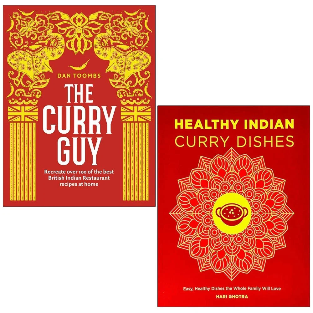 The Curry Guy by  Dan Toombs ,Healthy Indian Curry by  Hari Ghotra 2 Books Collection Set