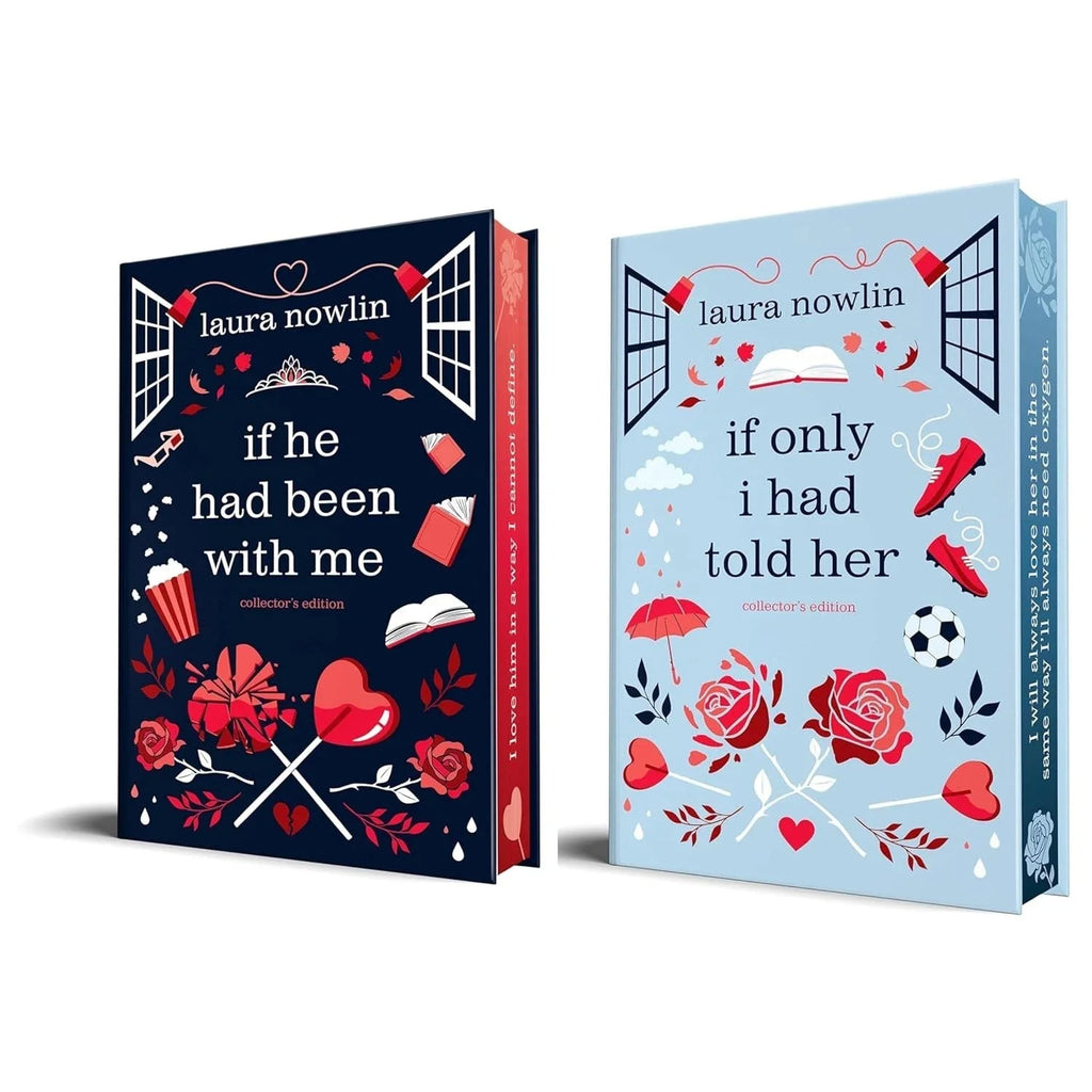 Laura Nowlin Collection 2 Books Collector's Edition Set(If He Had Been with Me & If Only I Had Told Her )