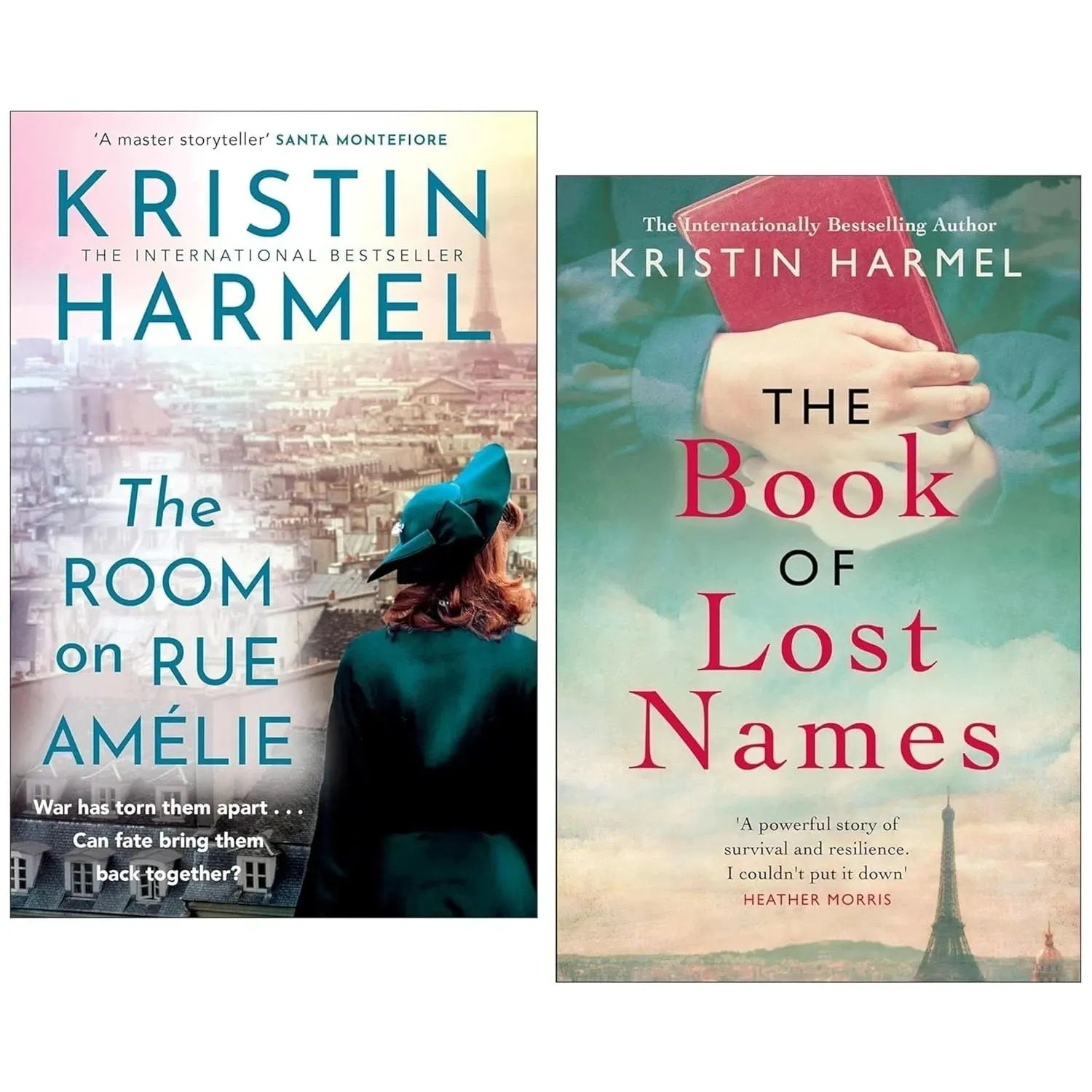 Kristin Harmel Collection 2 Books Set (The Room on Rue Amelie  & The Book of Lost)