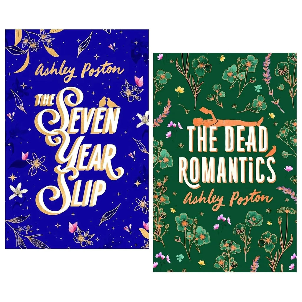 Ashley Poston Novel 2 Books Collector's Edition Set(The Seven Year Slip  & The Dead Romantics)