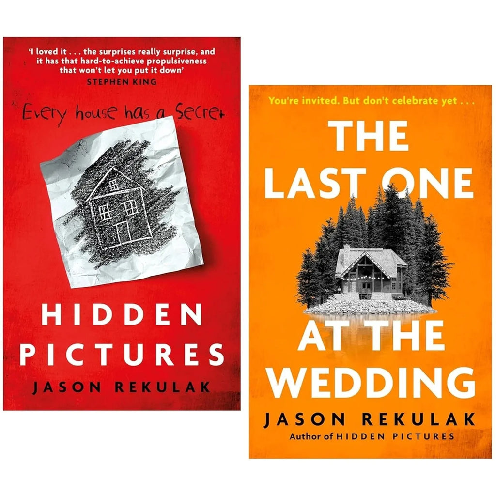 Jason Rekulak 2 Books Collection Set(Hidden Pictures  & The Last One at the Wedding)