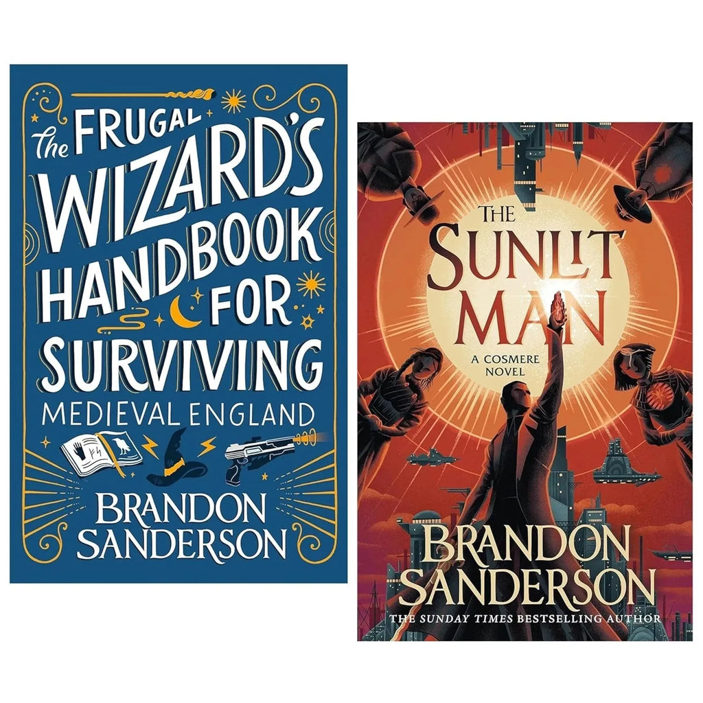 Secret Projects Series 2 Books Set by Brandon Sanderson( Frugal Wizard’s Handbook  & Sunlit Man)