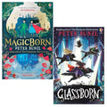 Peter Bunzl Magicborn 2 Books Collection Set (Magicborn & Glassborn)