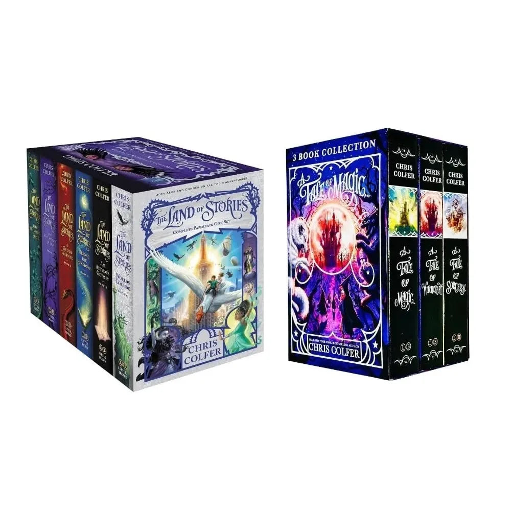 Land of Stories Series and A Tale of Magic Series 9 Books Collection Set