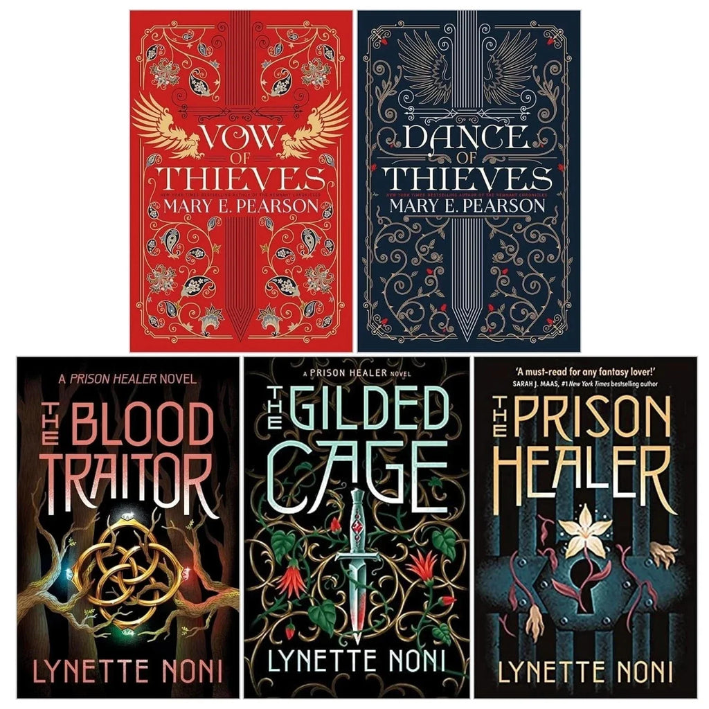 The Prison Healer Series By Lynette Noni & Mary E. Pearson 5 Books Set