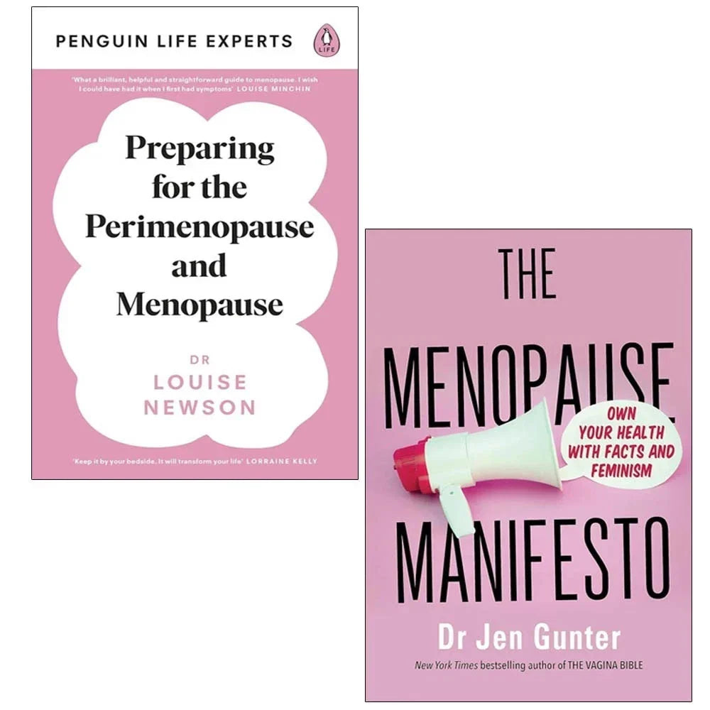 Preparing for the Perimenopause and Menopause,Menopause Manifesto 2 Books Collection Set