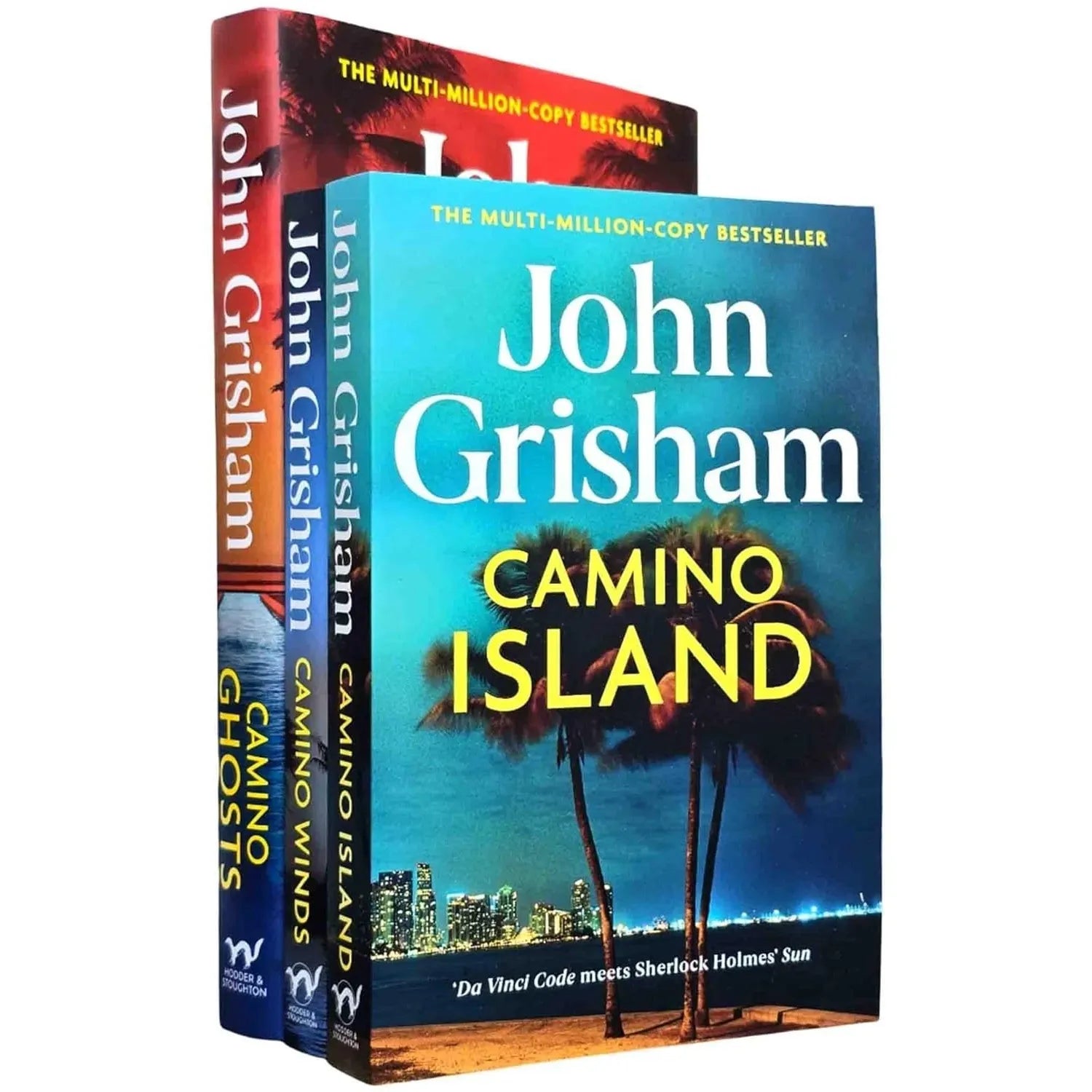 Camino Series By John Grisham 3 Books Collection Set (Camino Island, Camino Winds &  Camino Ghosts)