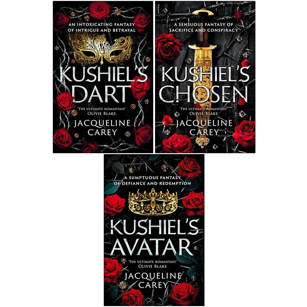 Kushiel's Legacy Series 3 Books Collection Set by Jacqueline Carey (Kushiel's Dart, Kushiel's Chosen, Kushiel's Avatar)