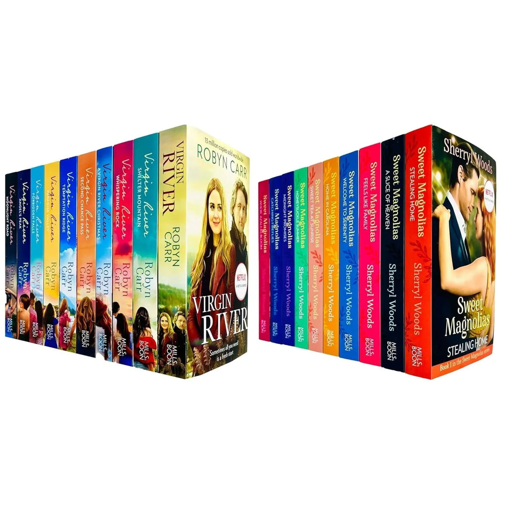 Virgin River Series Robyn Carr,Sweet Magnolias Series Sherryl Woods 20 Books Collection Set