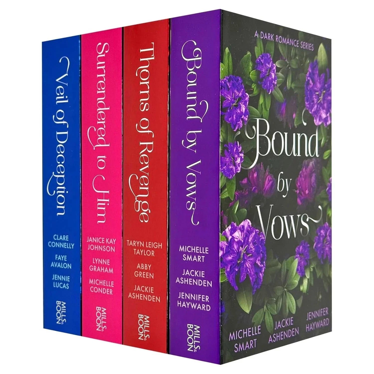 Bound By Vows, Veil Of Deception, Surrendered To Him, Thorns Of Revenge 4 Books CollectionSet