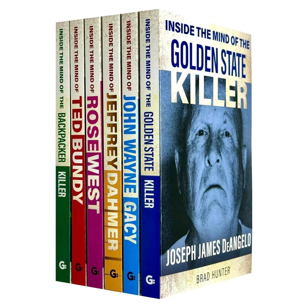 Inside the Mind of Book Collection 6 Books Set (Ivan Milat, Joseph James DeAngelo & More)