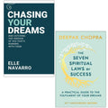 Chasing Your Dreams By Elle Navarro, The Seven Spiritual Laws Of Succes By Dr Deepak Chopra 2 Books Collection Set