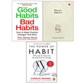 Micro Habits, Good Habits Bad Habits Wendy Wood, Power of Habit 3 Books Set