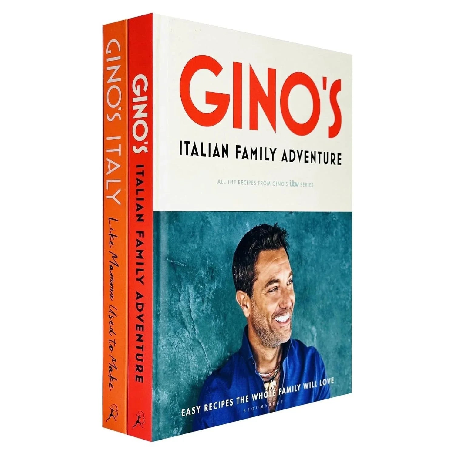 Gino D'Acampo 2 Books Collection Set Gino's Italy, Gino’s Italian Family Adventure